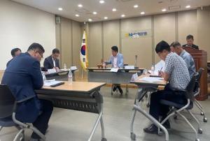 「청양군농협조합공동사업법인」설립을 위한 추진위원회 개최