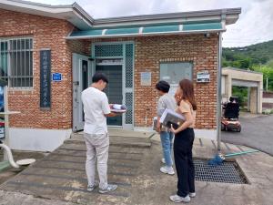 청양군, 장애인편의시설 설치 현장점검 실시