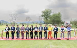 청양군, 18홀 규모 금강변 파크골프장 개장