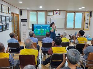 청양군, 호우피해지역 주민 찾아가는 맞춤형 안전교육 실시
