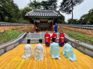 청양군 청남면 이산사, 동산 조성한 선생 추모 제향