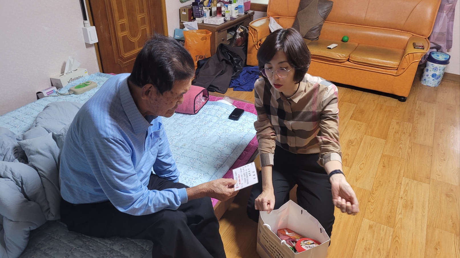 이일주 대표 고향사랑기부제 답례품 재기부 선행