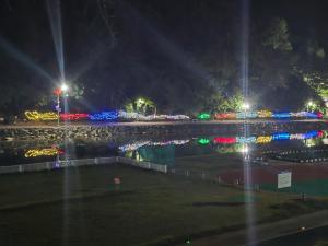 청양의 가을밤, 예쁜 산책로로 운동하러 오세요