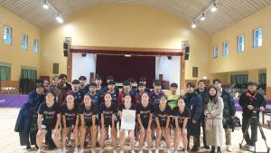 행안부 주관 외신 기자단 현장 방문, 청양 정산고 취재