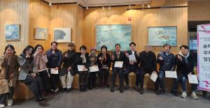 제1회 작은미술관 우제권, 정일성, 송해석 초대전