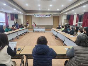 청양군 생활개선회, 생활기술 과제 교육 실시