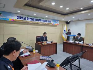 청양군, 칠갑산장승문화축제 안전관리실무위원회 개최