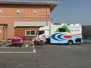 목면 여성의용소방대, 찾아가는 이동 빨래 봉사활동 펼쳐