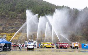 청양군, 2025 대형 산림화재 대응훈련 실시