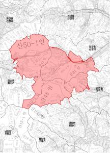 충청남도 산림자원연구소 이전 조성사업 예정지 토지거래허가구역 지정