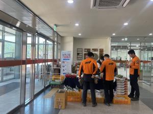 소방학교에 청양 농산물이? 교육생 반응 ‘좋아요’