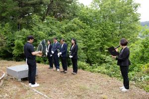 김돈곤 청양군수, 광복 80주년 맞아 독립유공자 묘소 참배