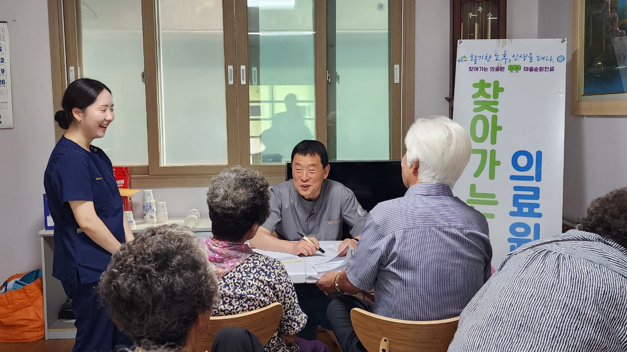 ‘찾아가는 의료원’ 폭염기 건강관리에도 한 몫 톡톡!