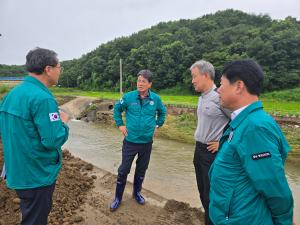 청양군, 선제적 대응으로 집중호우 피해 최소화