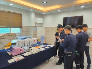 청양군, 애경케미칼에서 찾아가는 고향사랑기부제 홍보