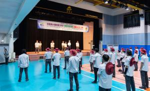 자율방범연합대 범죄예방 캠페인 및 교통수신호 교육 실시