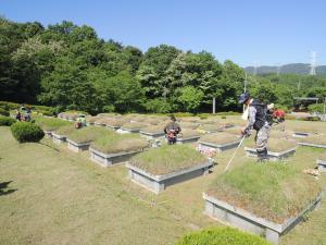 청양군, 추모공원 추석 명절맞이 환경 정비 및 운영 준비 박차