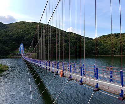 천장호 출렁다리