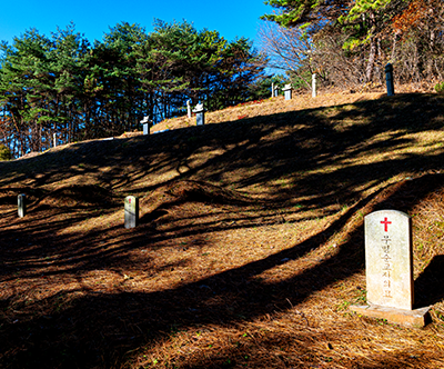 다락골줄무덤성지·새터성지