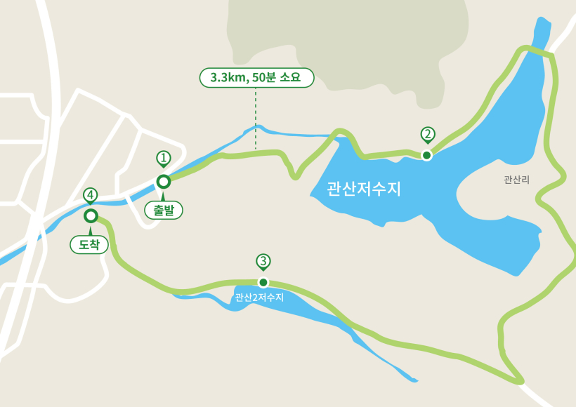 관산 저수지 둘레길